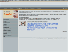 Tablet Screenshot of le-confort.com